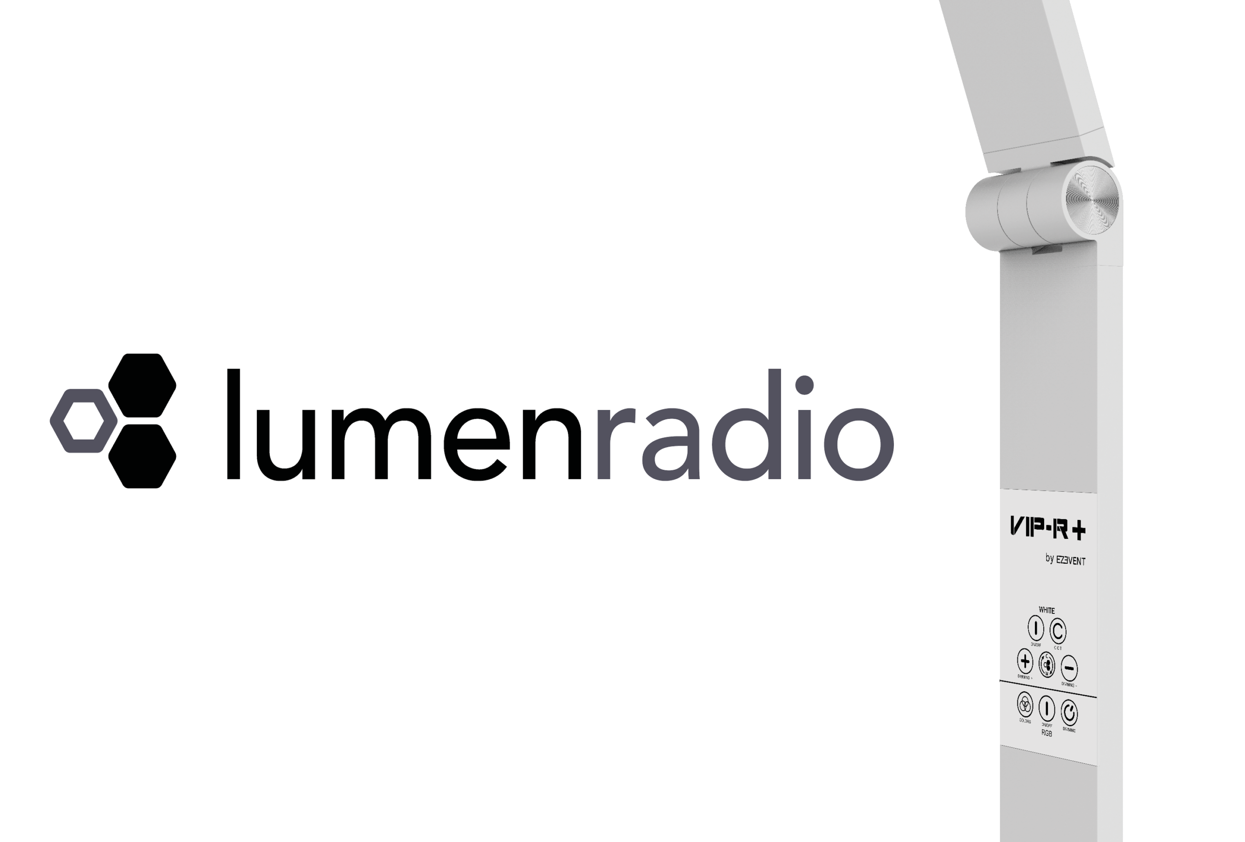 VIP R+ Wh Control Panel Lumenradio